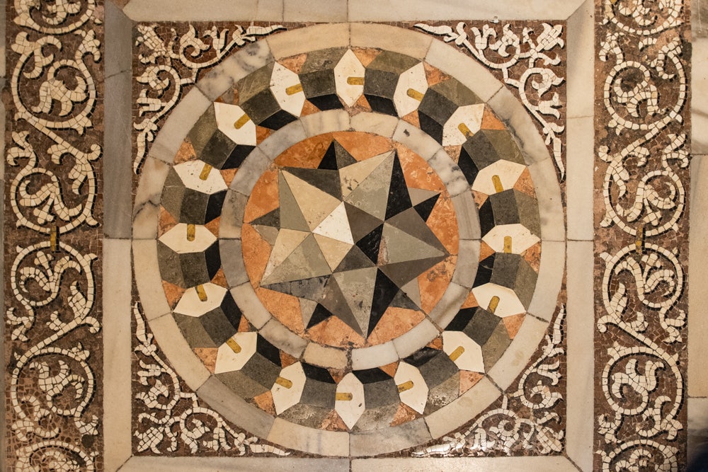 Venice - Mosaic of the dodecahedron