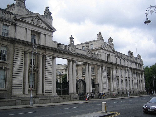 Leinster House front side