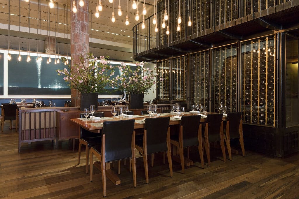 the interior of Craft Restaurant
