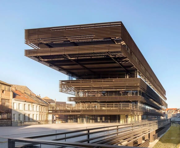 exterior of De Krook building