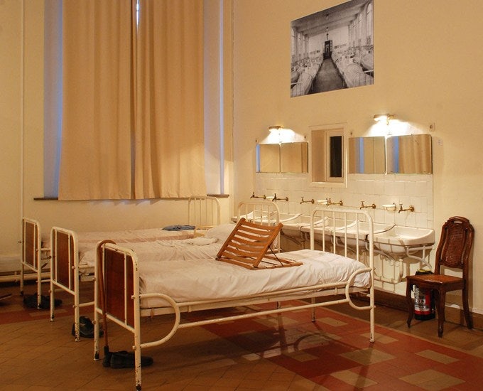 old psychiatric ward of Dr. Guislain museum