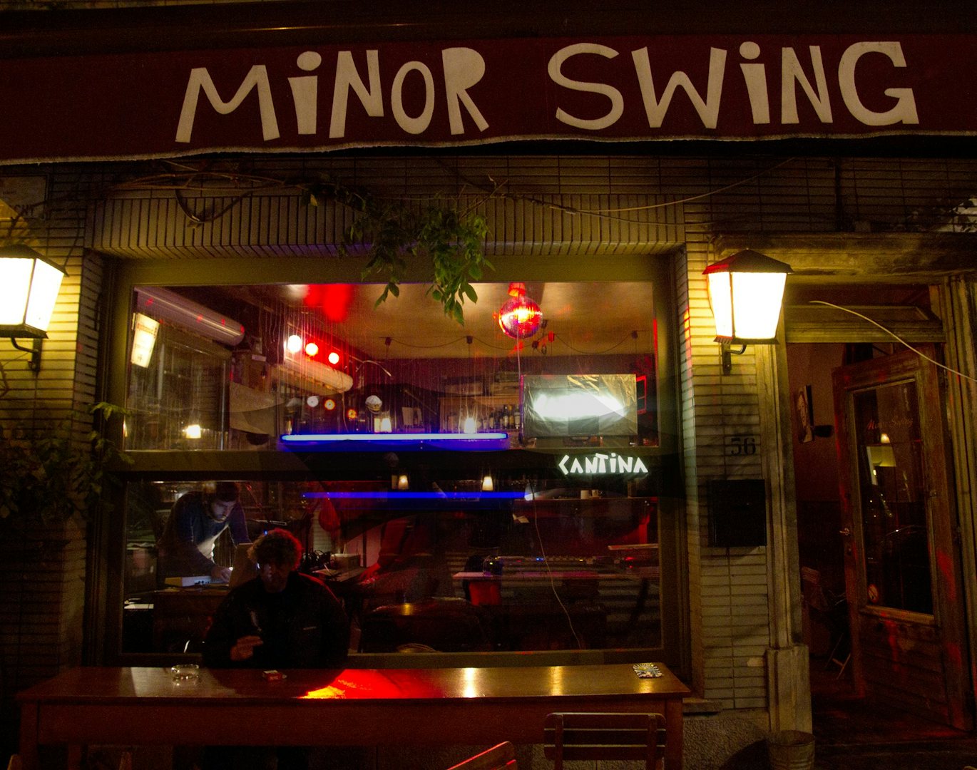 front side of Minor Swing