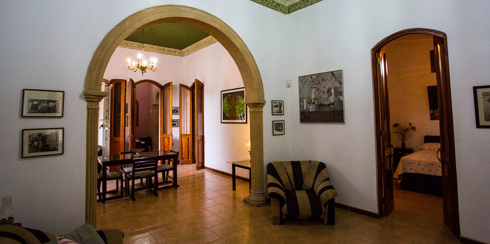 living area in Casa Blanca