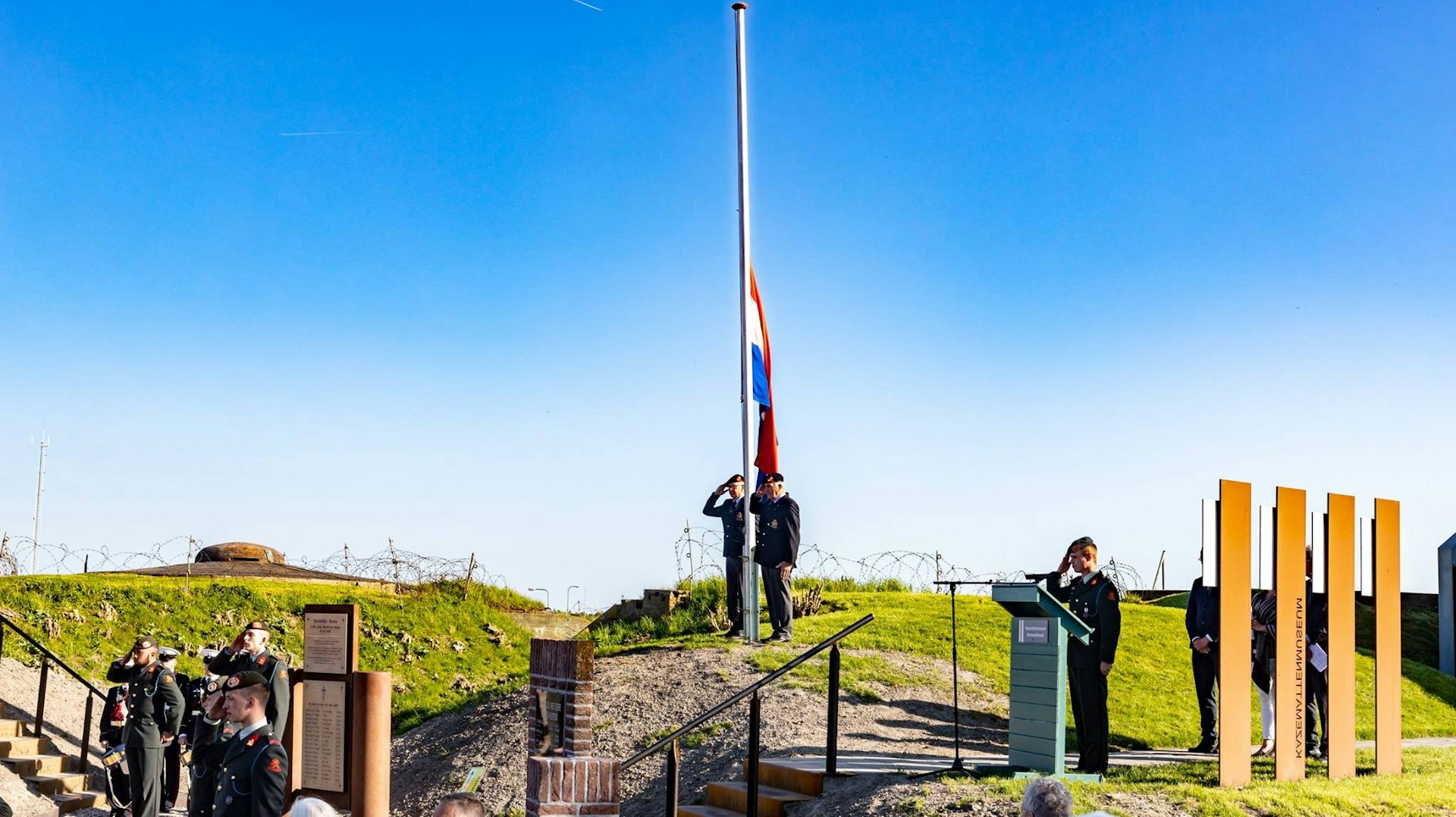 memorial at Casemate Museum