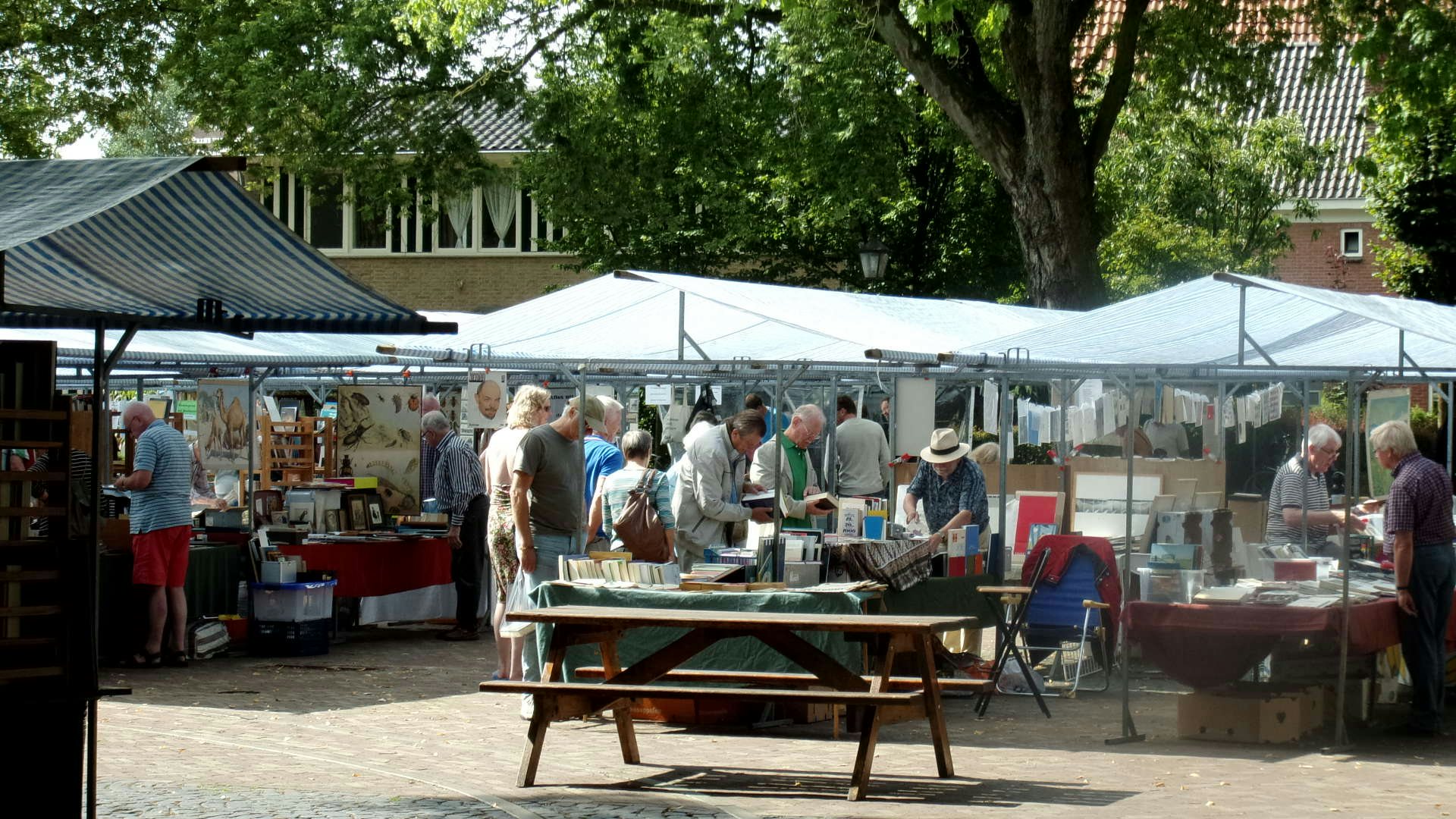 book market at Bredevoort