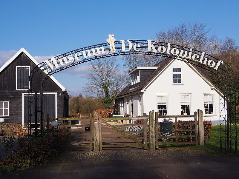 entrance of Koloniedorp Frederiksoord