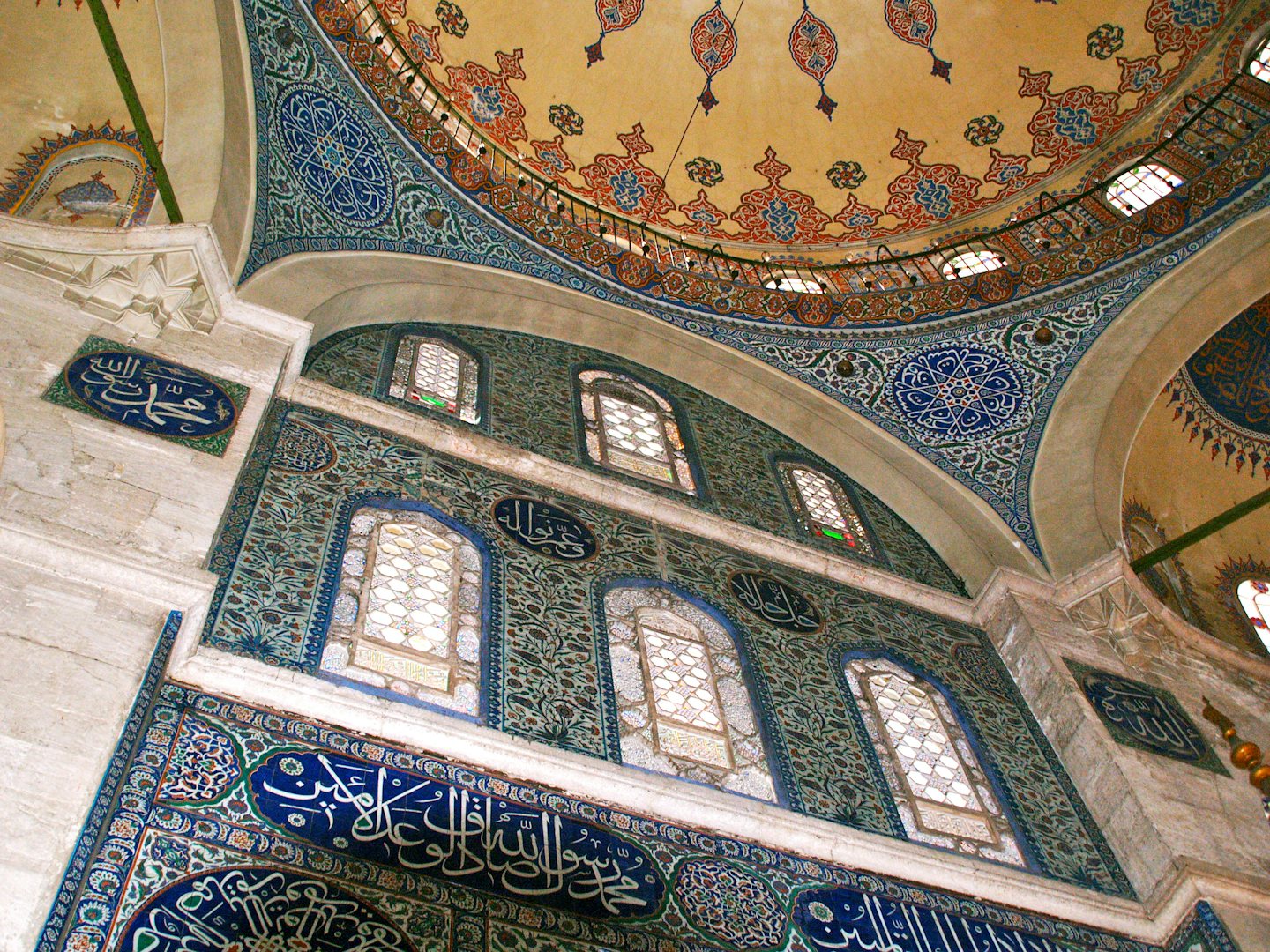 interior of  Sokullu Mehmet Paşa Mosque