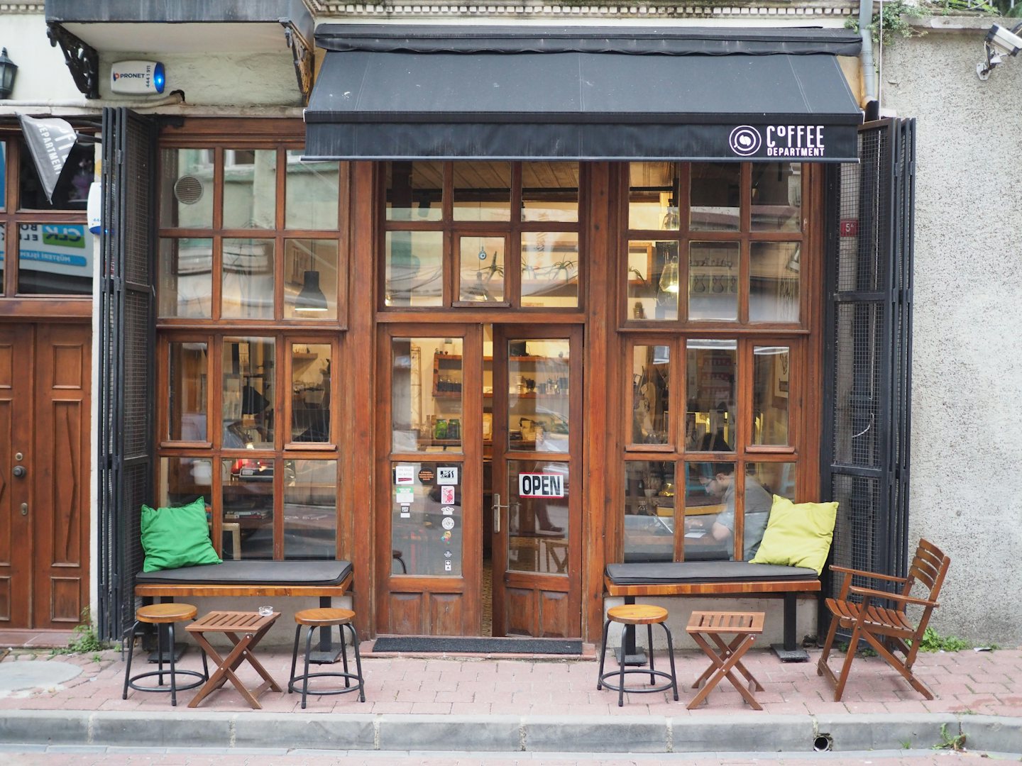 façade of Coffee Department