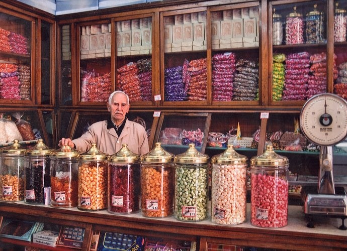 Turkish candy at Altan Şekerleme