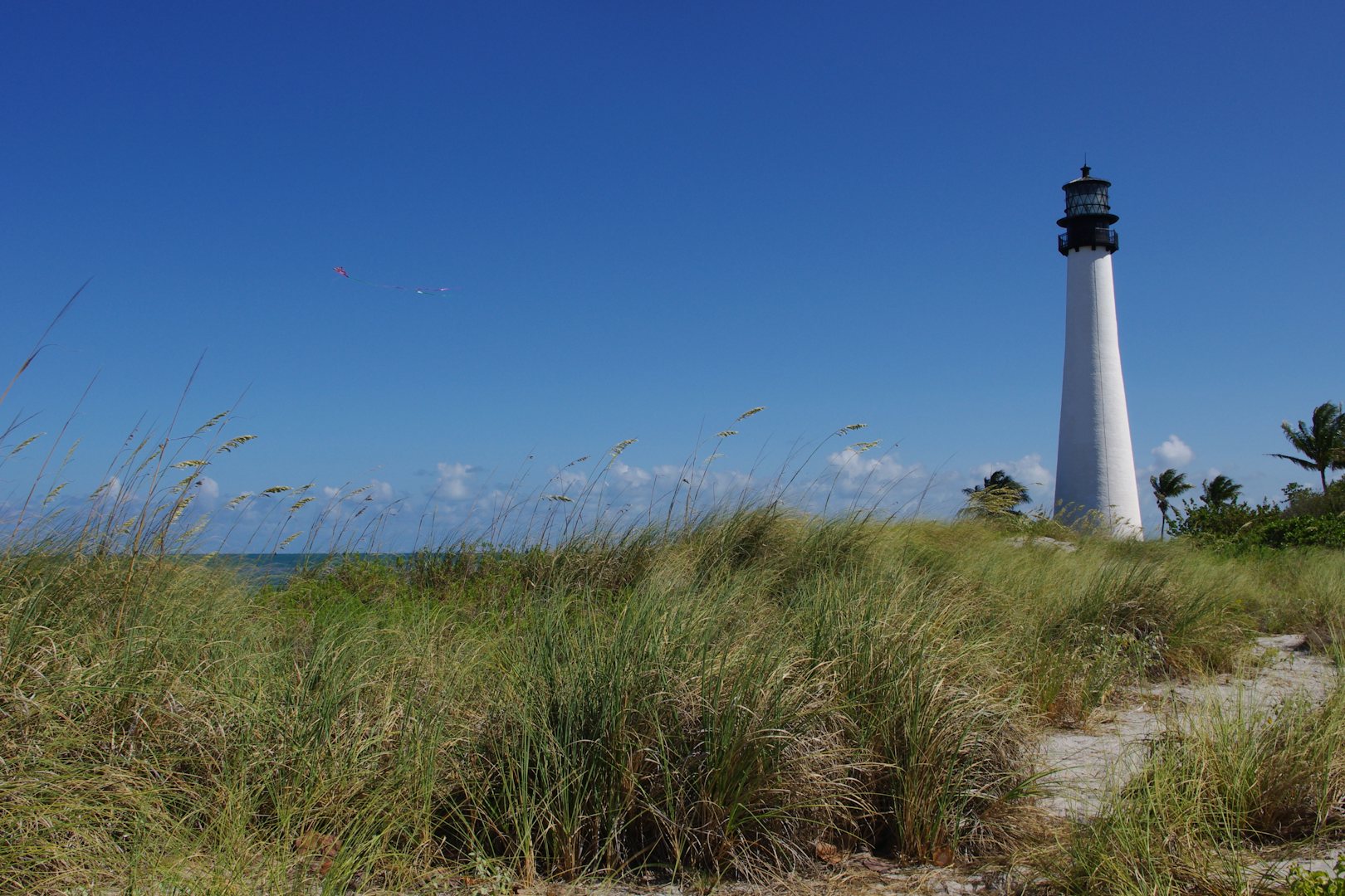 lighthouse at the Bill Baggs Cape in Miami