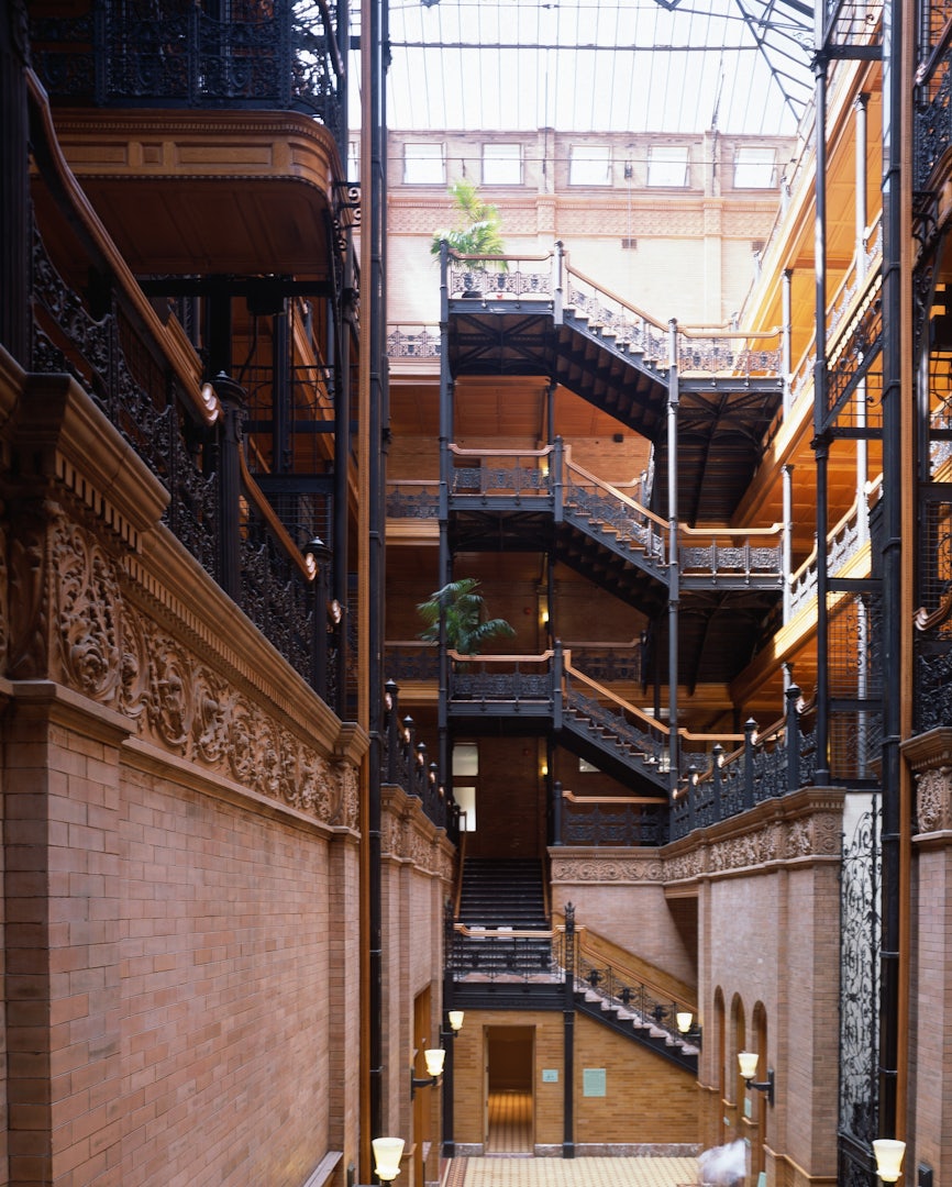 bradbury building LA