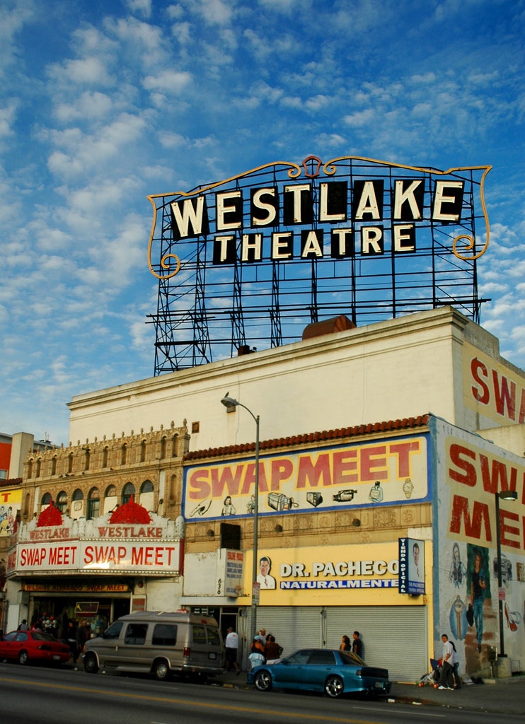 westlake theatre sign