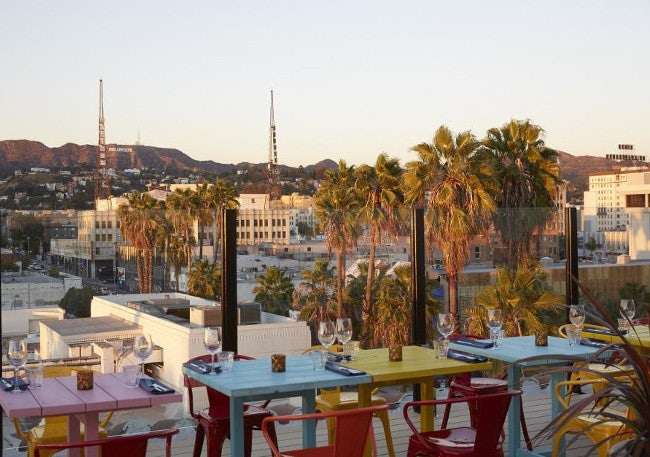 Mama Shelter rooftop view