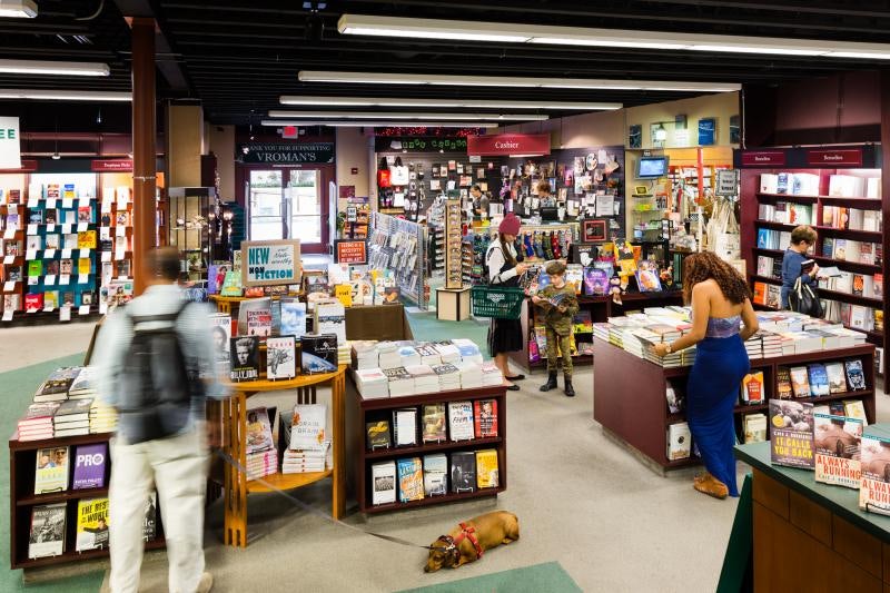 interior vroman's bookstore