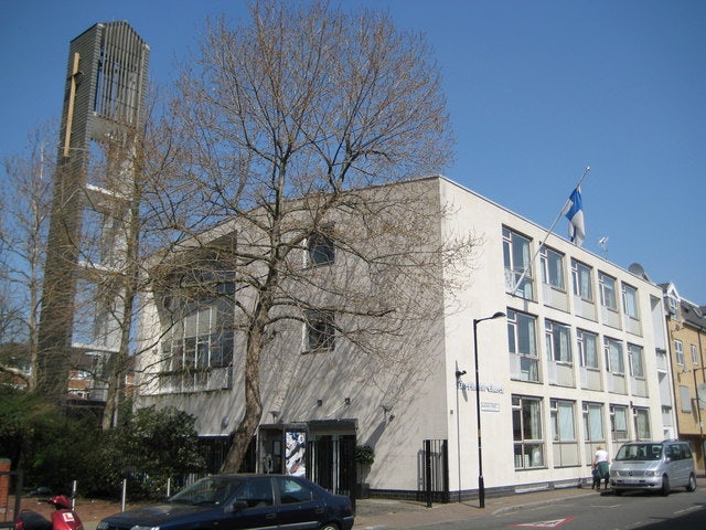 exterior of The Finnish Church