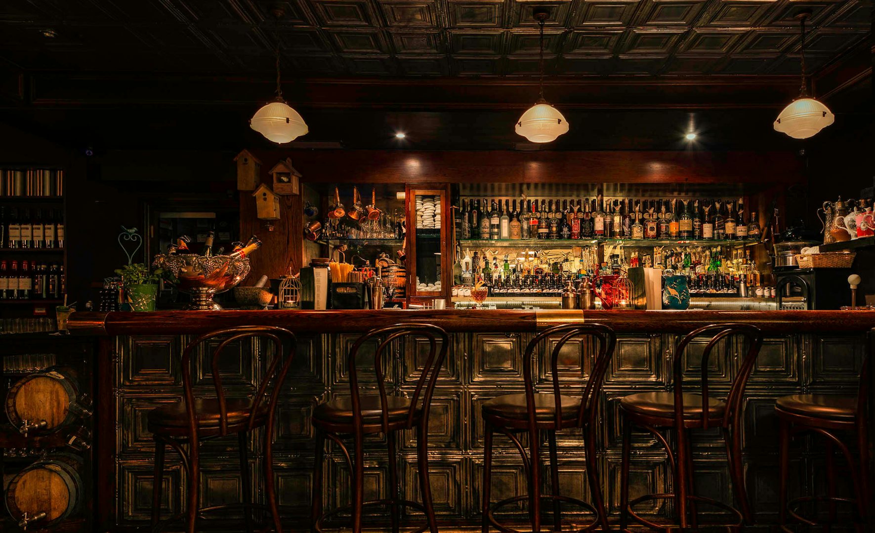 bar interior of Nightjar