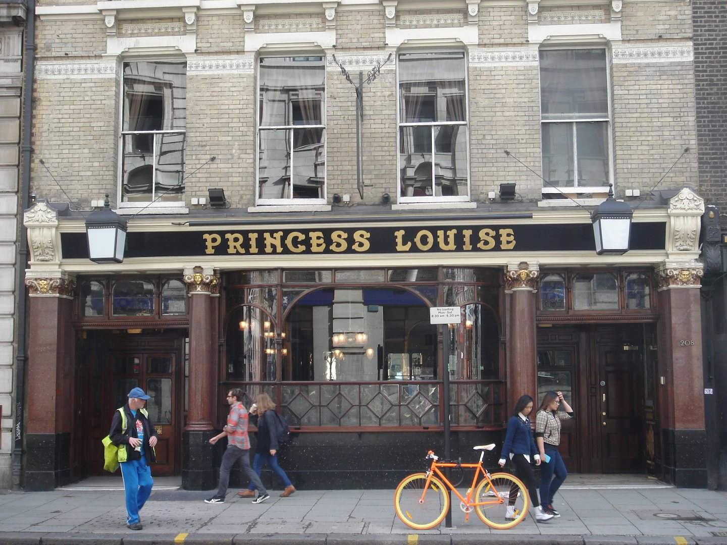 façade of The Princess Louise