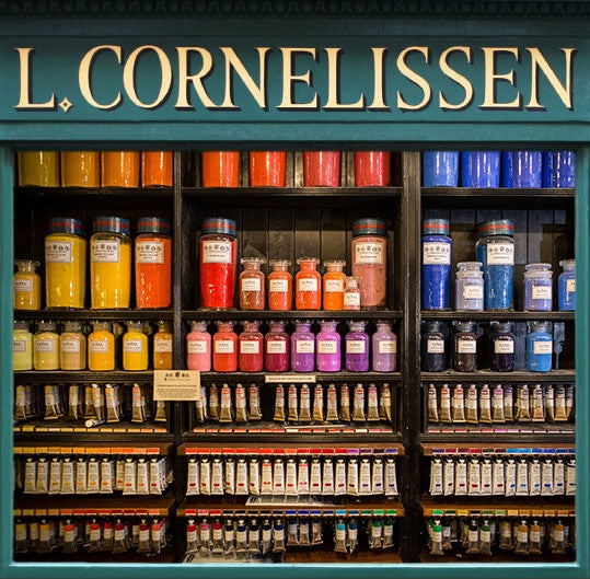 paint displayed at L. Cornelissen