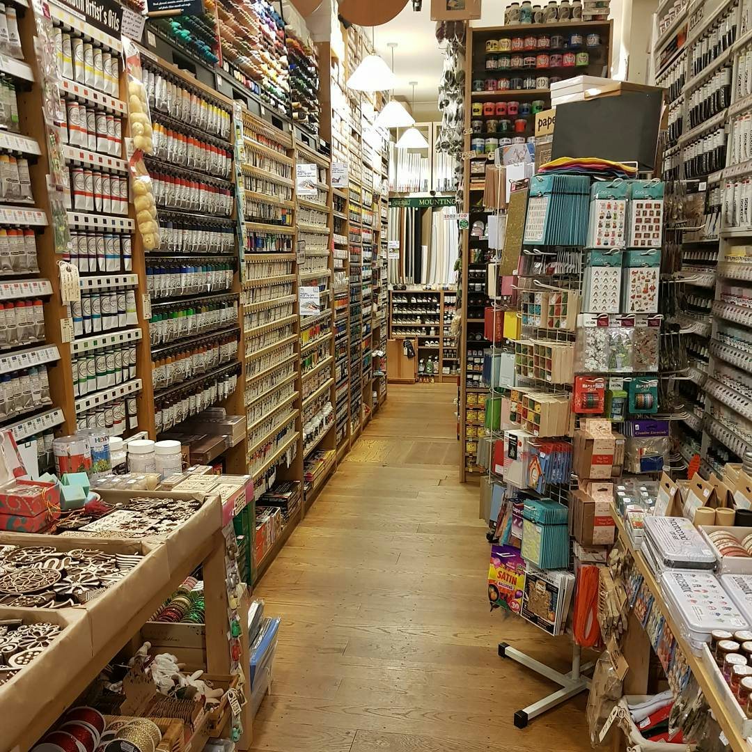 interior of Stuart R. Stevenson store