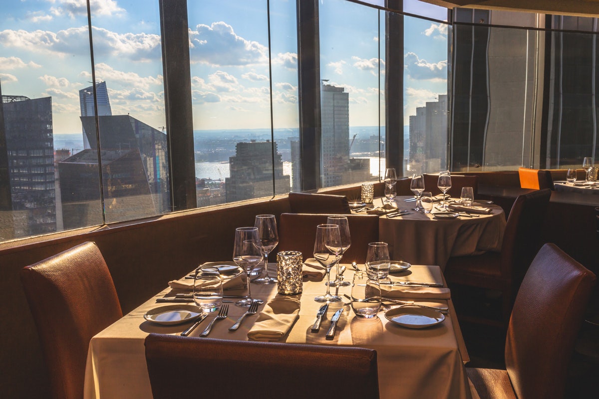 restaurant interior of The View