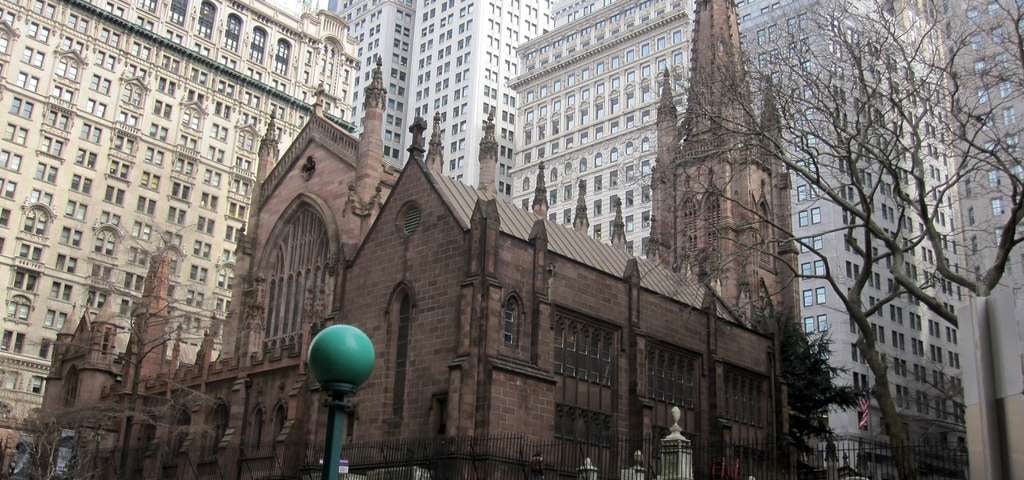 exterior of Trinity Church