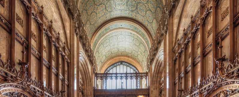 interior of Woolworth building