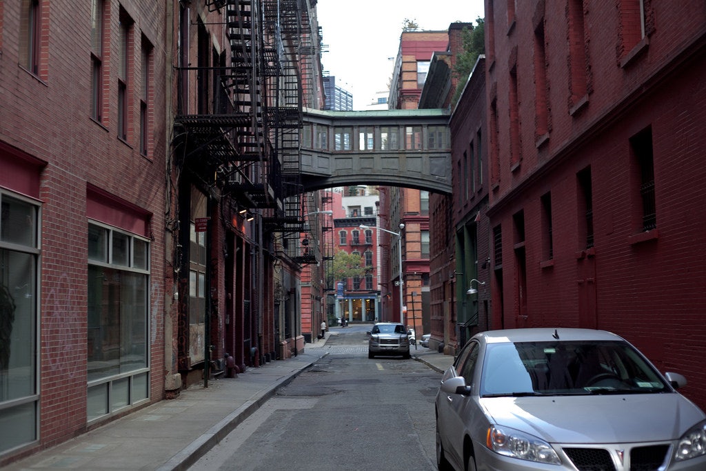 a street in Tribeca