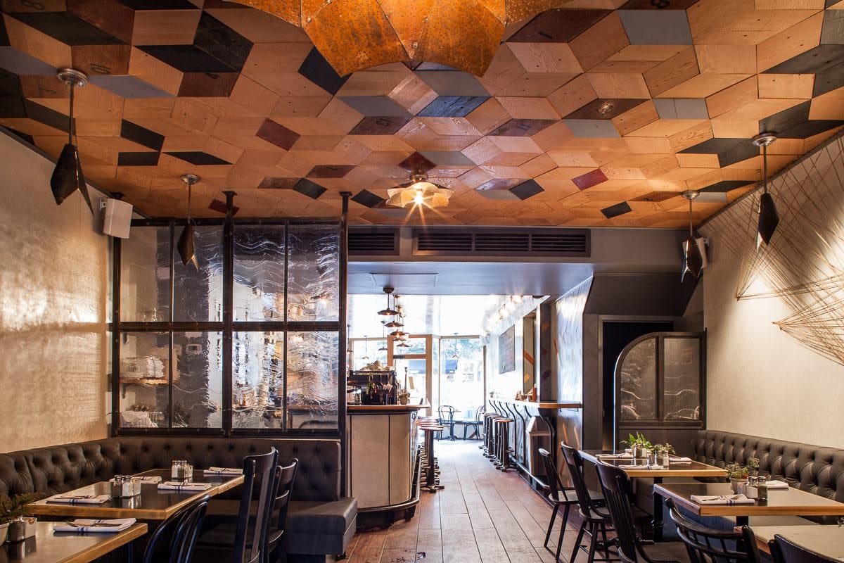 interior of Upright Brew House