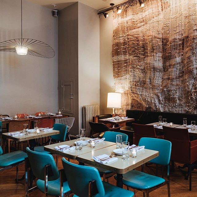 interior of El Quinto Pino restaurant