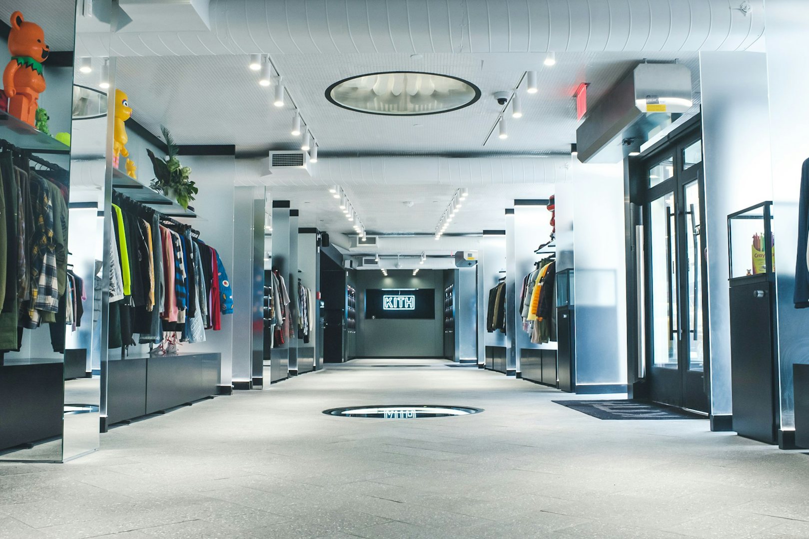 interior of Kith store in NYC