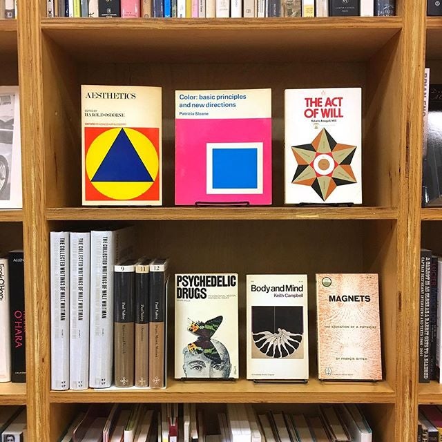 books displayed at Mast Books