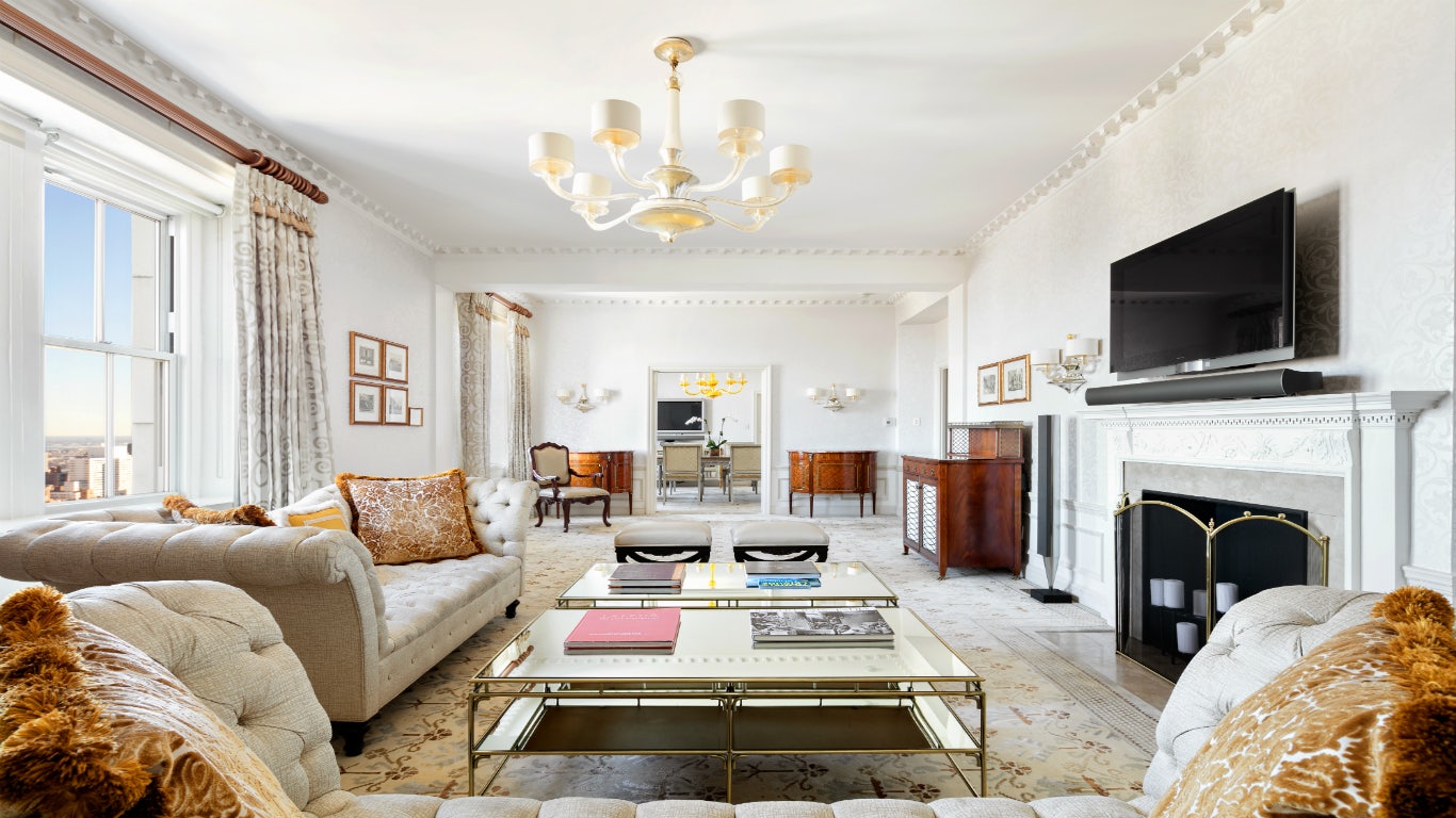presidential suite at the Pierre NYC