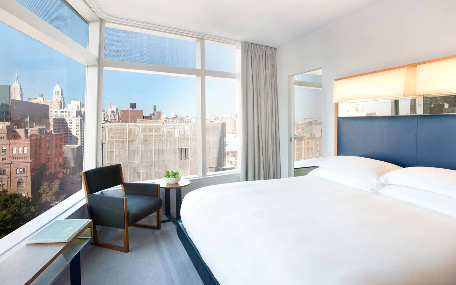corner room at The Standard hotel
