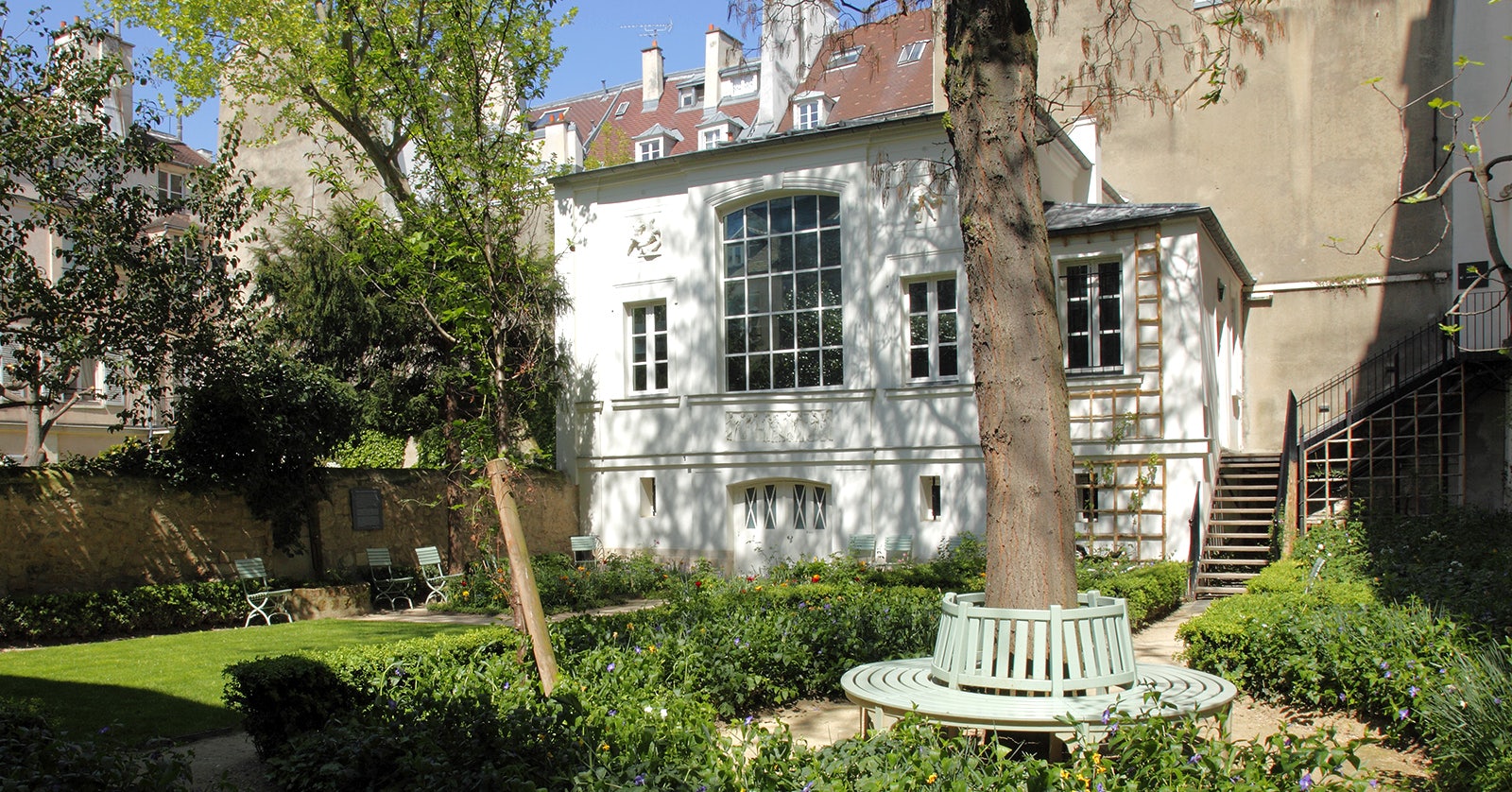 garden at Museé Eugène Delacroix