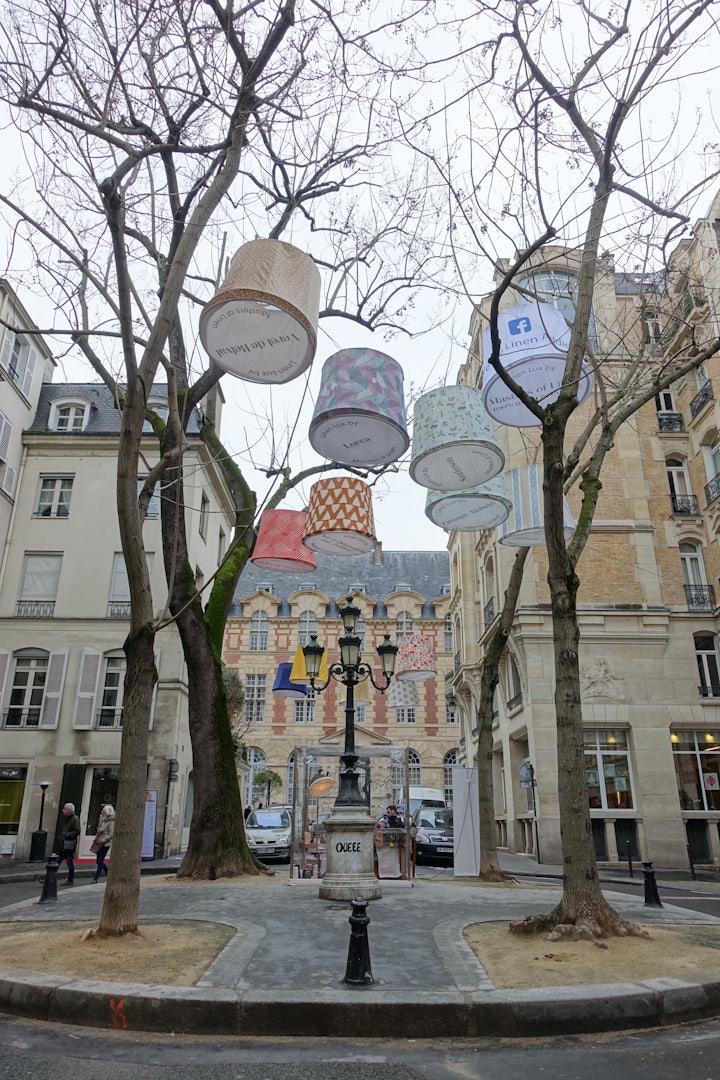 decoration at Place Furstenberg