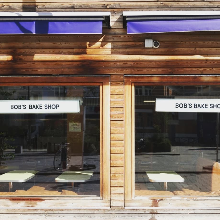 window Bob's bake shop