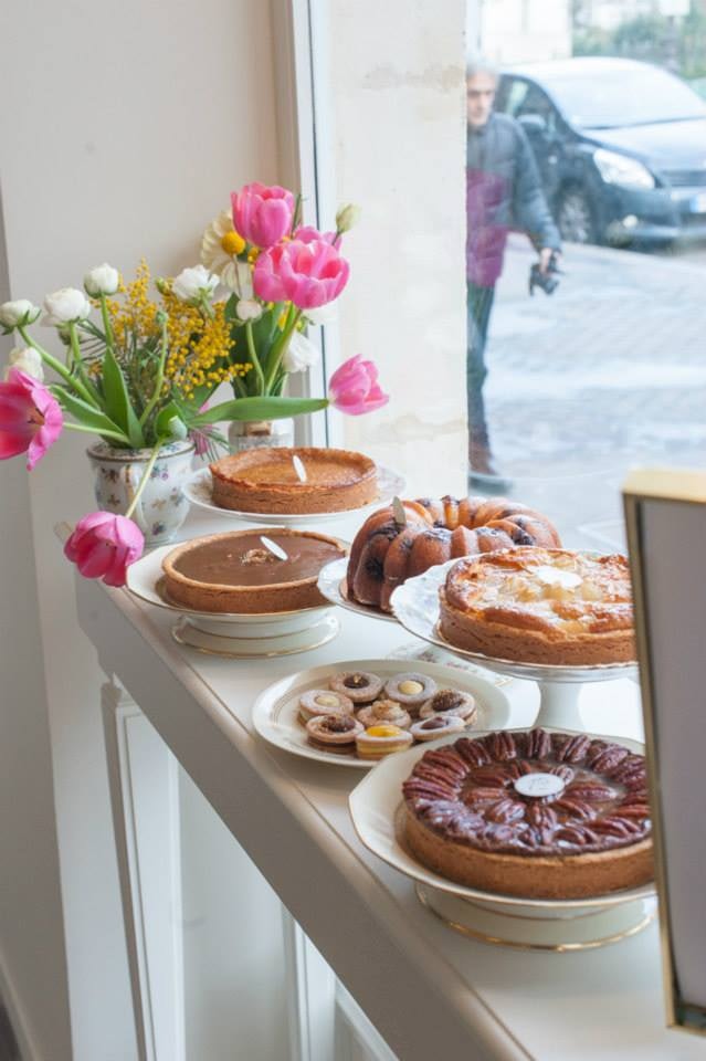 displayed cakes at Bontemps