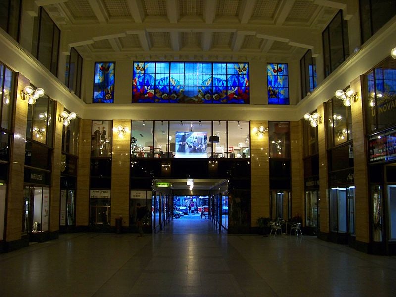 hall of U Nováku passage