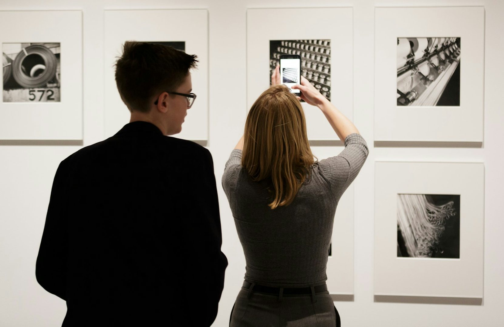 visitors at Nederlands Fotomuseum