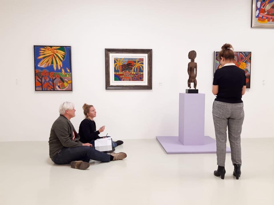 visitors at Stedelijk Museum Schiedam