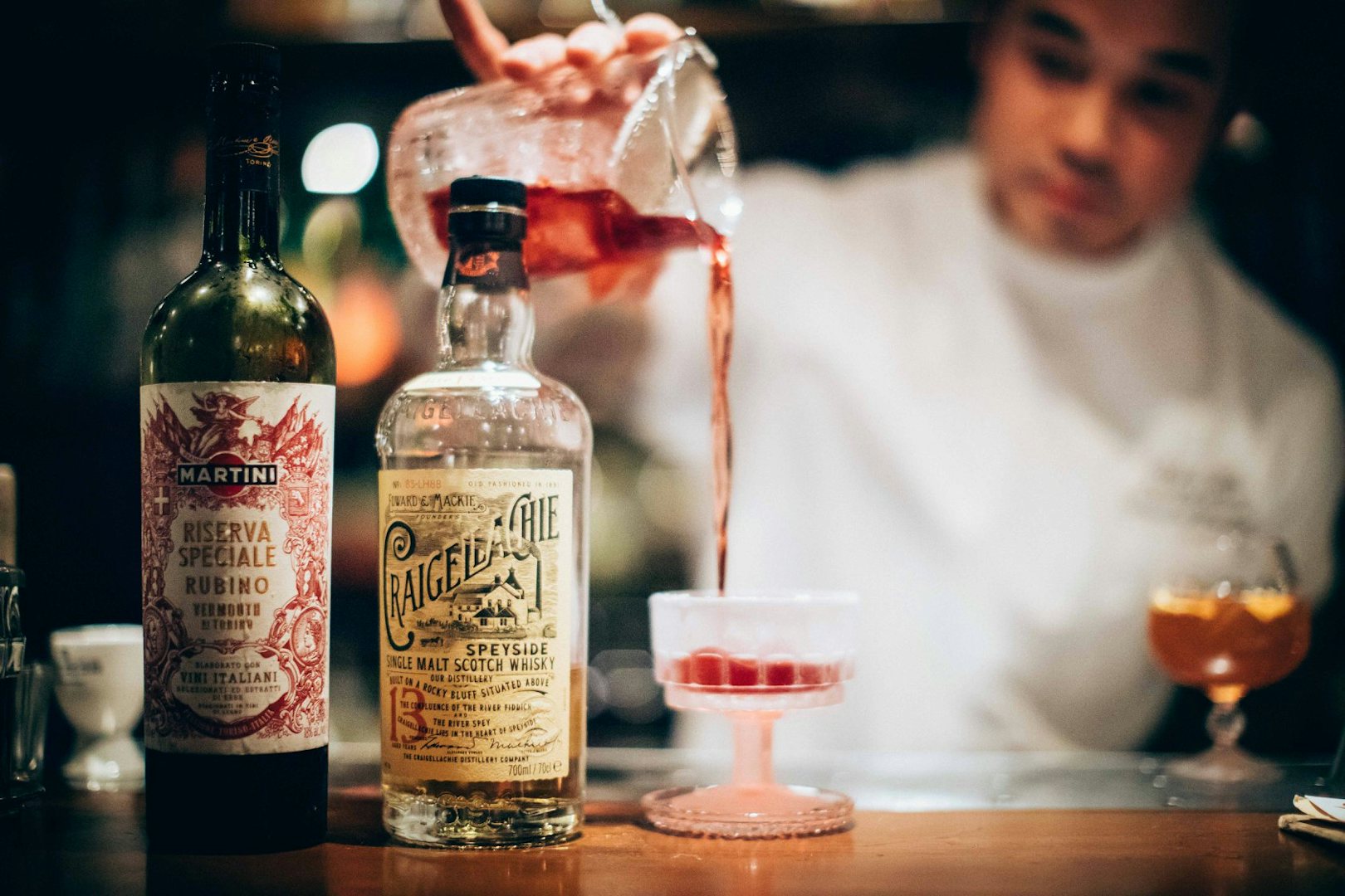 Smoky cocktail at Dr. Rotterdam