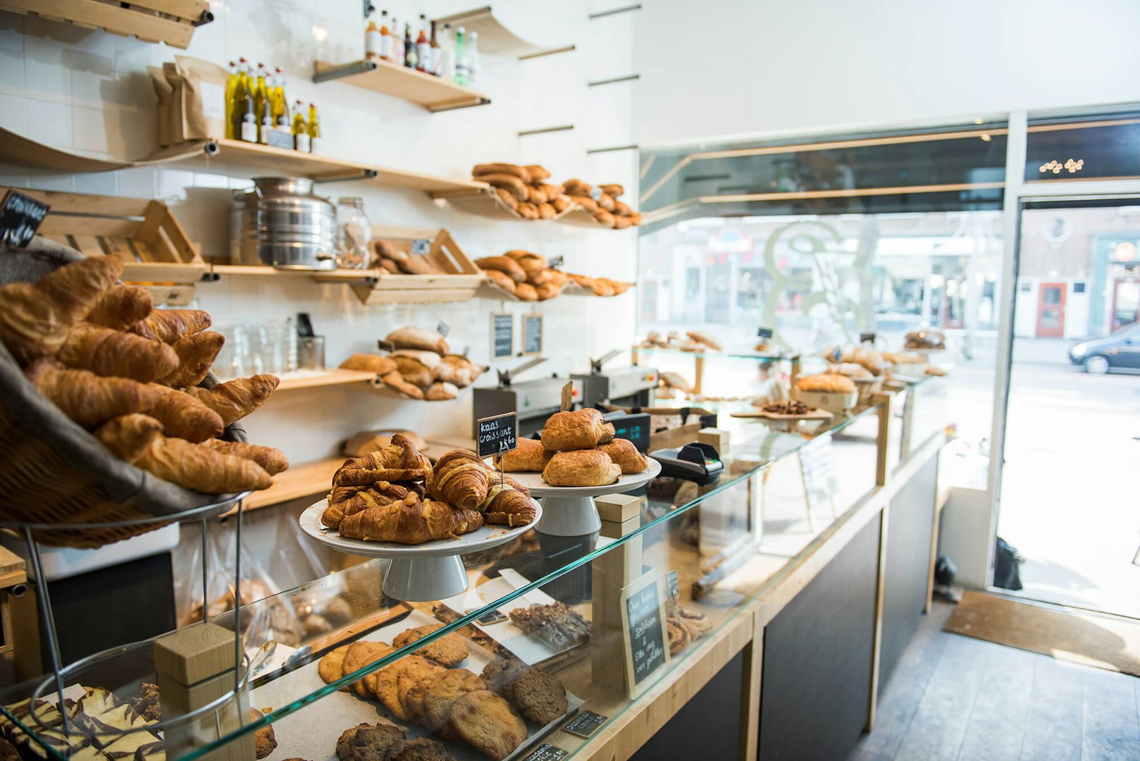 bread displayed at Jordy's Bakery