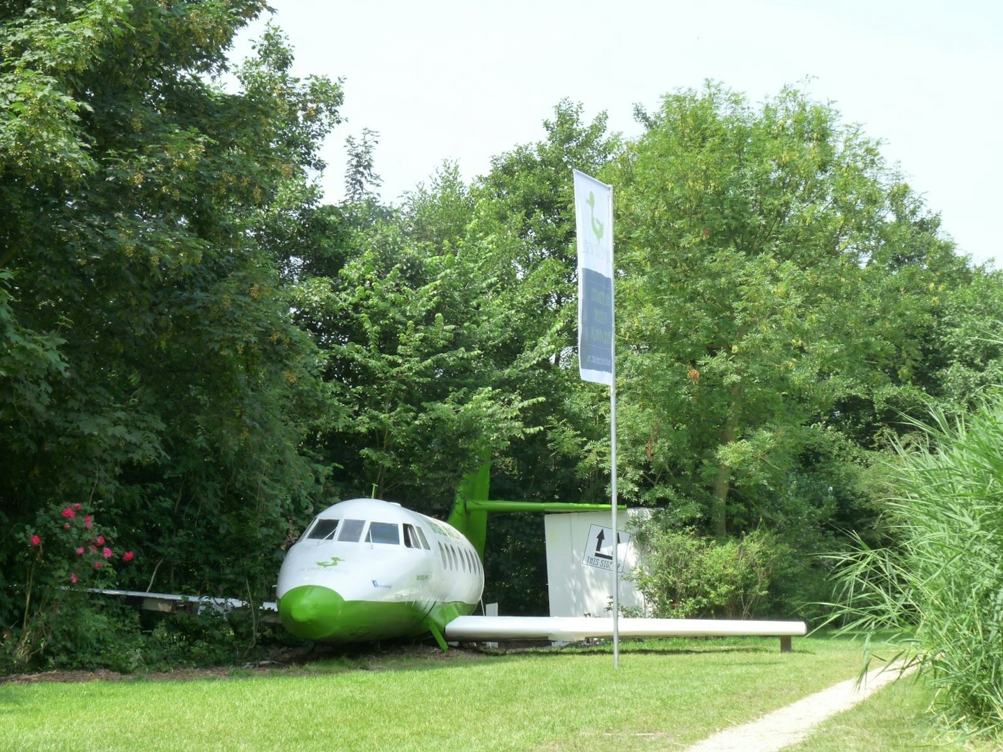 'the Iron Bird' room at hotel Vreemde Vogel