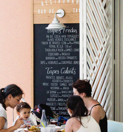 outside El Pacifico
