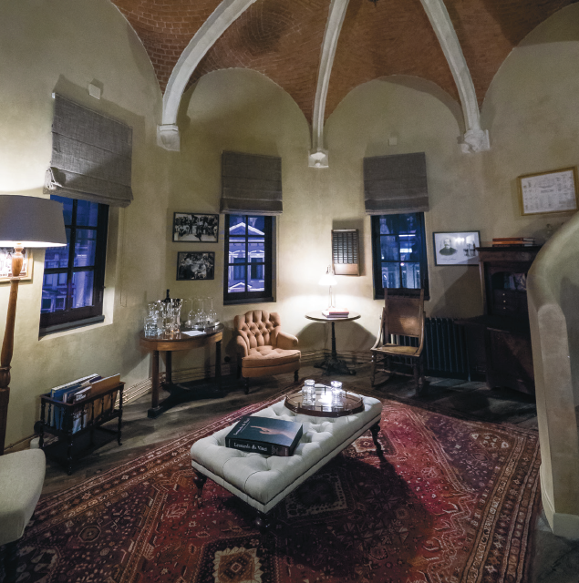 interior of a room at 1898 the Post