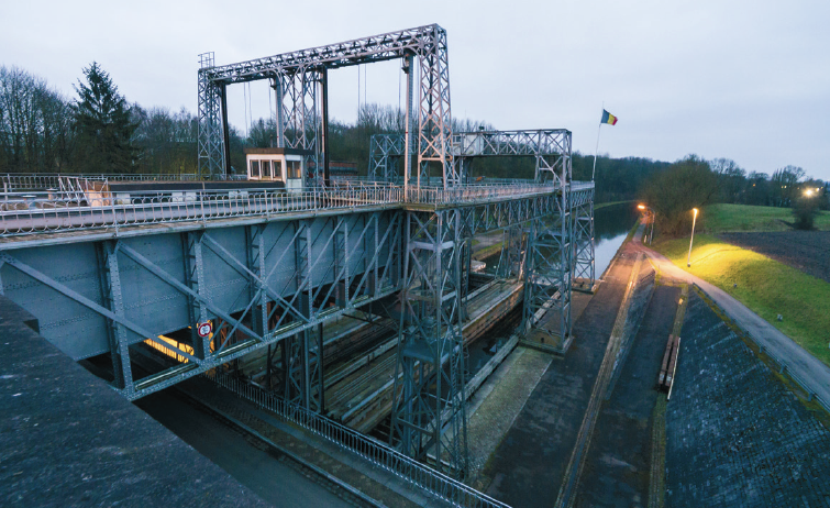 Ship Lifts on the Canal du Centre