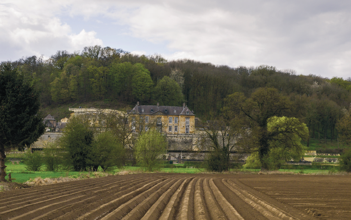 a farming field in the village of Kanne