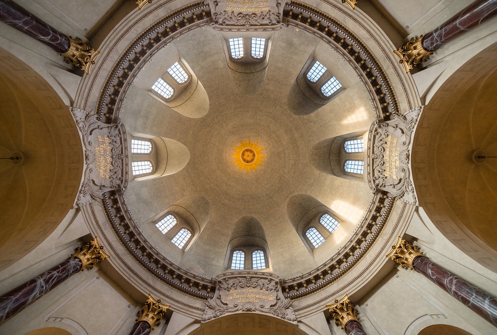 ceiling Hedvig Eleonora Kyrka