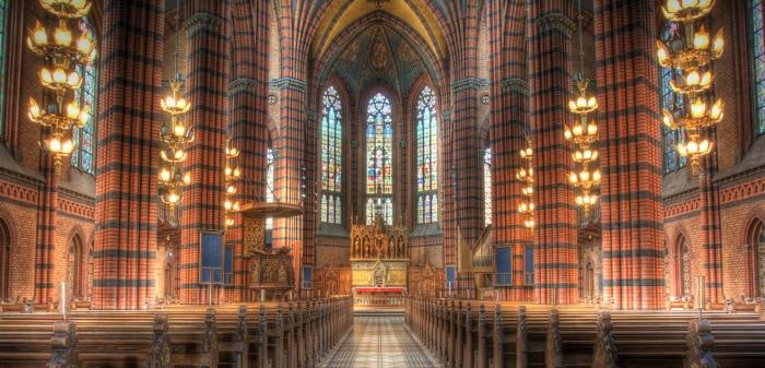 interior of Sankt Johannes Kyrka