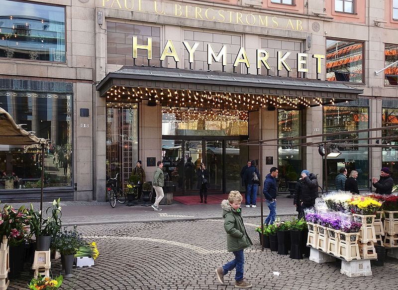 Entrance Haymarket